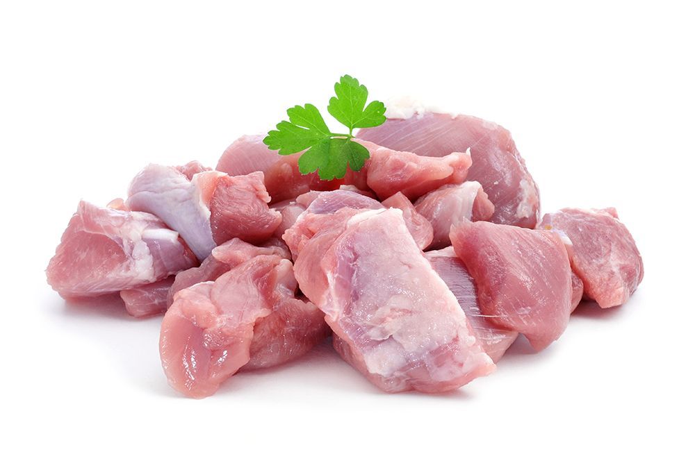 Mięso gulaszowe z indyka